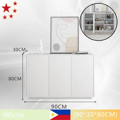 HOMEE Kitchen Cabinet Wooden Locker Island Table For Kitchen Sideboard Cabinet Modern Cabinet