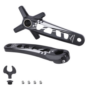 JIANKUN 104BCD Mountain Bike Crank 32/34/36/38T 170MM Ultra Light Hollow Crankset with Bottom Bracket with Chainring Compatible with 8/9/10/11/12 Speed