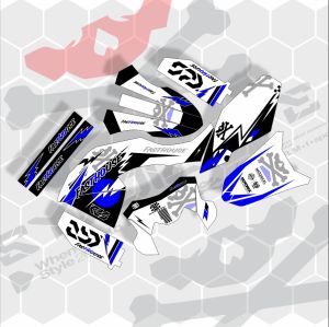 Decal/Stiker klx bf/crf150L/DTracker/WR155/Gordon full body(Bisa ganti warna+nama+no)