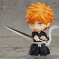 1PC Anime Bleach Kurosaki Ichigo Q Version Nendoroid No.991 Action Figure GSC PVC Model Figure Doll Toys Collectile Birthday Gifts for Children with box 10cm. 