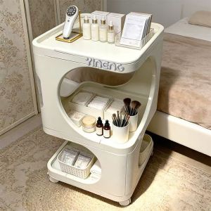 Special tool vehicle for beauty salons - manicure and tattooing skin management cart - mobile storage rack