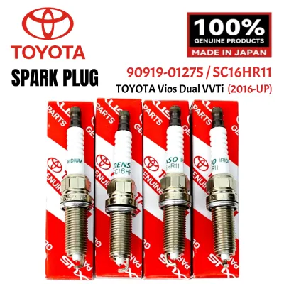 90919-01275 SC16HR11 4PCS SPARK PLUG for TOYOTA Vios Dual VVTi (2016-UP)