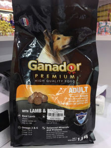 Thức ăn hạt cho Chó Ganador Cừu &Gạo gói 1.5kg
