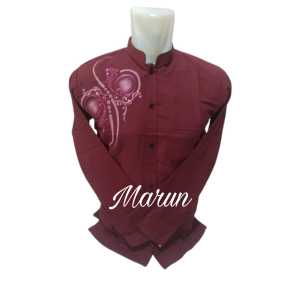 [Pilih Warna]  Baju muslim Pria Dewasa Lengan panjang/Baju Koko warna terbaru