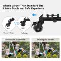 SmallRig Universal Photography Heavy Duty Tripod Dolly Wheels with Carry Bag for Camera Camcorder 3986. 