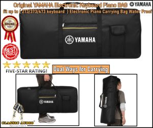 Original YAMAHA Electronic Keyboard Piano BAG fit up to ( 273/283/373/383/473/483 keyboard ) Electronic Piano Carrying Bag Water Proof / Protect Your Electronic Keyboard with High Quality