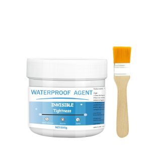 Waterproofing materials for wall transparent adhesive without smashing brick