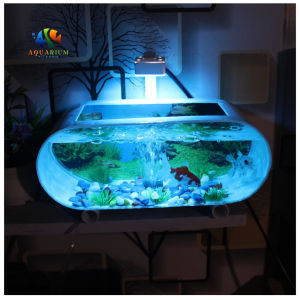 [COD] 1 SET AQUARIUM MINI PVC PLUS POMPA AERATOR DAN LAMPU LED AKUARIUM CUPANG GUPPY DEKORASI AQUARIUM MINIMALIS (M01)