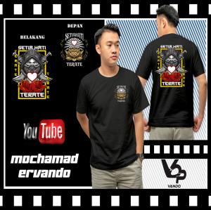 Kaos PSHT TERATE SH NINJA - KAOS PSHT TERBARU - KAOS SH TERATE DISTRO - KAOS PSHT MURAH