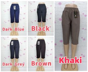 [STOK SEDIA] 1023#1073# SELUAR WANITA PINGGANG BERGETAH MEMPUNYAI 2 POKET