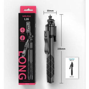 Christmas Gift L16 Tripod Bluetooth Selfie Stick Gimbal Stabilizer Camera Tripod 1600mm with Remote Control