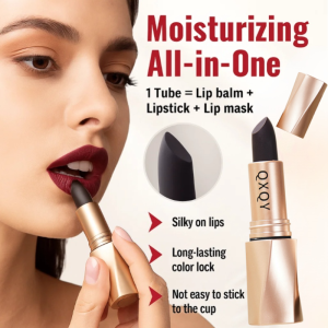 Black Luxury Velvet Noncolor Loss Lipstick Whitening Enhance Waterproof Affordable Waterproof Lipstick Teen Friendly Lip Makeup Daily Use Feather Light Lipstick Non Transfer Lip Color Long Lasting Lipstick Matte & Hydrating Rapid Film Formation