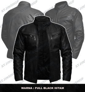 Jaket Touring Motor Pria Anti Air & Angin Model Banker Racing