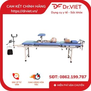 GIƯỜNG KÉO CỘT SỐNG KÉO CỔ 3 KHÚC - DCG11 - ĐỨC CƯỜNG
