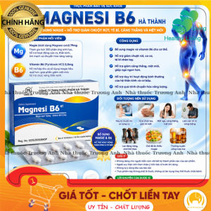 [CHÍNH HÃNG] Viên Uống Magnesi B6 Hà Thành (Hộp 100 Viên) - Hỗ Trợ Cải Thiện Tê Bì Tay Chân Suy Nhược Thần Kinh