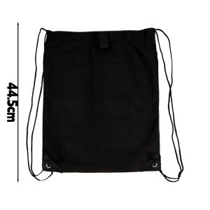 Mesh Drawstring Backpack Bags Multifunction Ventilated Bag For Soccer Ball Gym Sports Equipment Storage Beach Toys