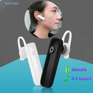 Mini Bluetooth Earphone In-Ear Earbuds With Microphone Hanging-ear Wireless Sports Headphones For All Phones