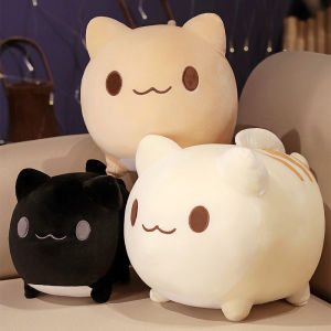 3 màu Mèo dễ thương Đồ chơi sang trọng Nhồi bông Mèo có đuôi cá Kawaii Mèo mềm Đồ chơi búp bê cho trẻ em Quà tặng sinh nhật Trang trí phòng 2026