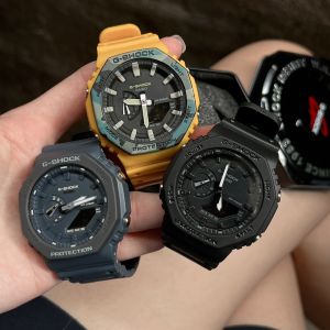 Watchhiend นาฬิกาข้อมือจีชอค มีสองระบบ ดิจิตอลกับอนาลอค มีไฟ จับเวลา ตั้งปลุก มีวันที่ เดือน ปี พร้อมกล่องเหล็กจีชอคฟรี