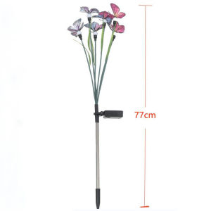 Waterproof Solar LED Butterfly Light Lampu Solar Garden Backyard Patio Pathway Street Raya Decor 蝴蝶灯