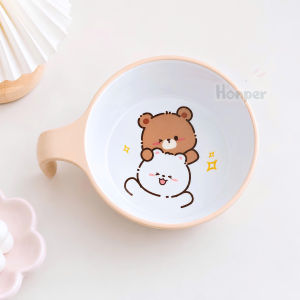 Chén Bát Ăn Dặm Cầm Tay Honper Nhựa PP Cao Cấp An Toàn Cho Bé CarynLAZADA