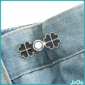 JeDa ตะขอร่นกางเกง หัวเข็มยึดปรับเอว ตะขอโลหะ ถอดได้ Fashion Pins