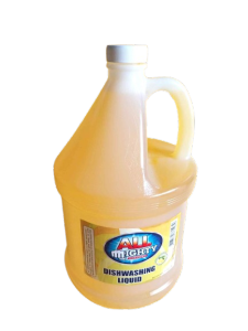 ALL MIGHTY EXTRA STRENGHT Yellow Dishwashing Liquid with Grease Cutter – 1 Gallon