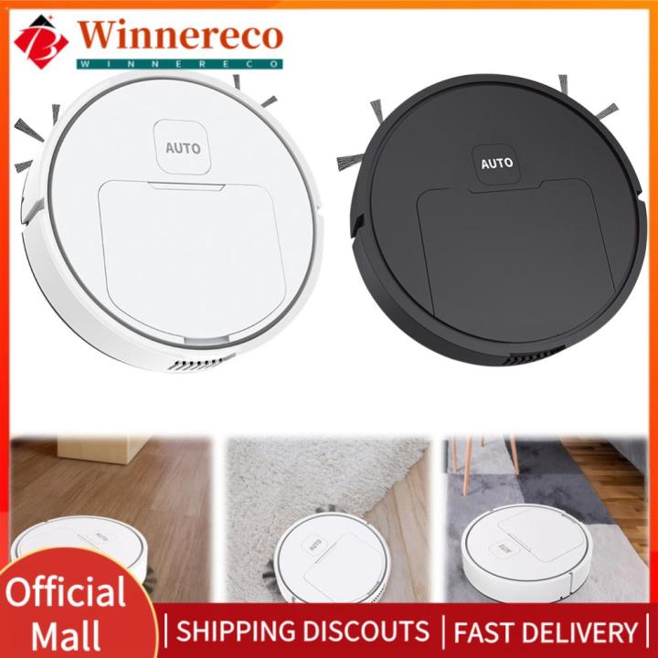%E3%80%90winnereco%E3%80%91%20Wet%20Mopping%20Vacuum%20Cleaner%20USB%20Rechargeable%201000Pa%20Suction%20Robot%20Vacuum%20Smart%20Navigation%20To%20Avoid%20Objects%20for%20Home%20Floor%20Washing%20-%20Image%202