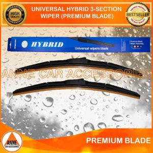 Premium Hybrid Universal Wiper 3 Section Type Front Wiper Blade for Nissan Sentra 2009 - 2015 Nissan URVAN NV350 2015 Anne Car Accessories Accessory YY Blades Windshield