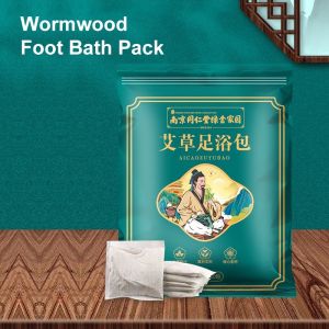 Chinese Herbal Foot Soak 艾草泡脚包 [30 packs/bag] 祛湿气 排毒 减肥 缓解疲劳 改善肌肤 睡眠 痛经 提高新陈代谢 提高身体抵抗力 治愈脚气 /Foot Spa Therapy