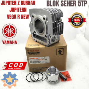 BLOK SEHER SET YAMAHA 5TP JUPITER Z BURHAN VEGA R NEW KUALITAS ORISINIL ASLI YGP RING PISTON BELOK