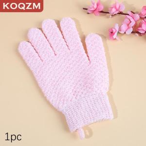 [COD] KOQZM KITCHEN Bath Gloves Shower Cleaning Bath Glove SPA Foam Rubbing Mud Peeling Exfoliating Gloves Bathing Massage Gloves Bathroom Supplies
