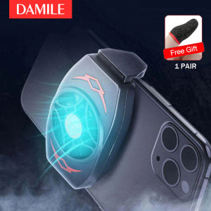 DAMILE R1 Phone Cooler for Gaming Cooler Fan for Phone USB Phone Cooling Fan Mobile Phone Cooler Phone Fan Accessories