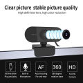 ICON Webcam for PC Webcam for Laptop 90° Wide-Angle Camera Web Camera for PC with Built-in Noise Cancelling Microphone USB Plug and Play Live Streaming Video Conference Webcam for Desktop Computer. 