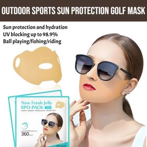 Ice Cool Mask  Revitalizing and UVBlocking Facial Gel Mask