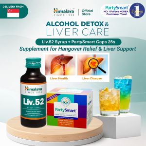 HIMALAYA Alcohol Detox & Liver Care Combo | Herbal Supplement for Hangover Relief & Liver Support