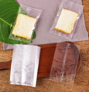 100pcs  Matte Cookies Bag / Frosted Cookies Bag / Clear Transparent Cookies Bag /Mooncake bag packaging/月饼袋