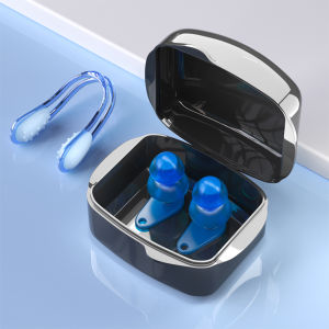 ที่หนีบจมูก ที่อุดจมูก Nose Clip ที่อุดหูว่ายน้ำ ที่อุดจมูกกันน้ำ สําหรับว่ายน้ำและดำน้ำ ที่อุดหูซิลิโคน นุ่ม ใส่สบาย ซิลิโคนปิดหู 1 คู่