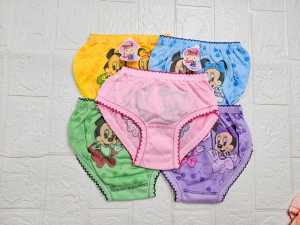 CD Anak Cewek / Isi 3pcs / Celana Dalam Karakter / Celana Dalam Katun / Size S-L / Realpicture