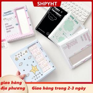 [COD] SHPYHT Giao hàng địa phương Phim hoạt hình gian hàng ảnh khung ảnh gian hàng Album cho 40 pcs 2x6 inch ảnh dải đánh dấu 20 pcs 4x6 4R ảnh chủ 40 trang