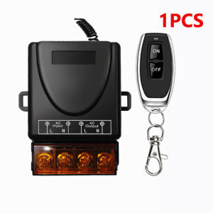 【🔥Rẻ】Công tắc điều khiển từ xa cho máy bơm nước rf 100M 30A 220V Công suất lớn Xuyên tường có nút học lệnh
