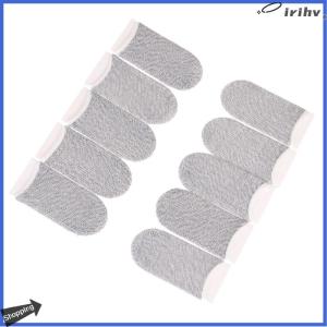 【jianzhanqinl】 10Pcs Mobile Game Sweat-proof Fingers Gloves Touch Screen Thumbs Finger Sleeve
