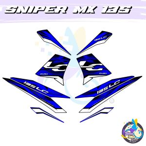 SNIPER MX 135 LC EXCITER DECALS STICKER