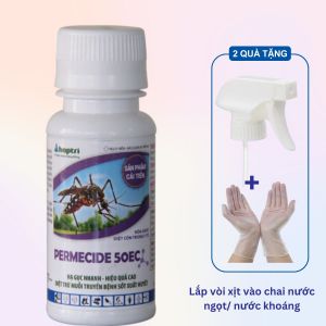 Combo Chai diệt muỗi y tế Permecide 50EC 100ml xịt chống muỗi ruồi bọ chét bọ đậu đen an toàn dùng trong nhà ngoài trời