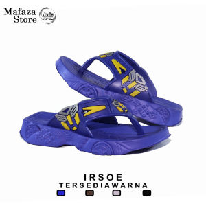 IRSOEA35 - sendal jepit anak cowok sandal karet karakter Tobot Usia 2th - 9th