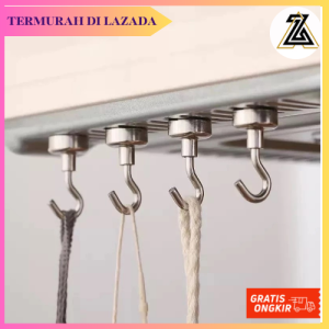 GANTUNGAN HOOK MAGNET GANTUNGAN KUNCI GANTUNGAN MAGNET KUAT HOOK KAIT MAGNET SERBAGUNA