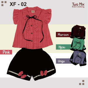 Two Mix - Setelan Anak Perempuan - Stelan Anak Cewek Murah XF01 XF02