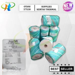 Paket 10 Roll Kertas Thermal 58mm OTANI 57X40 58X40 57X38 58x38 Paper Roll Struk Kasir Printer 58mm