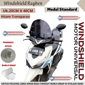 Visor Universal Hitam Transparan Windshield Vario Windshield Scoopy Winshield Winsiel Tameng Dada Temeng Angin Universal Kaca Depan Windshield Winsil Winsil Beat Visor Beat Karbu Visor Beat Fi Windshield Universal