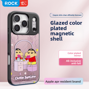 (MagSafe Case)100% Authentic Doraemon iPhone Case for iPhone17 Casing 17pro Case 17promax Magsafe Oil-resistant Shockproof Full Protection Fingerprint-resistant ROCKIP17